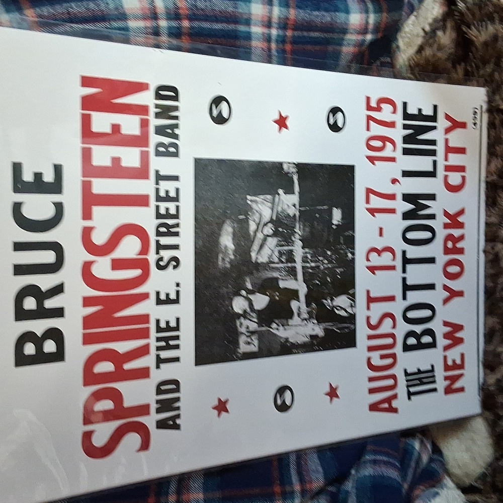 Bruce Springsteen Concert Poster - Black, Red, White - Picture 2 of 3